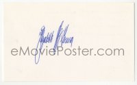 4p0442 ELIZABETH MCGOVERN signed 3x5 index card 1980s it can be framed & displayed with a repro!
