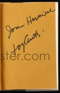 4p0274 TONY CURTIS signed hardcover book 1993 on Tony Curtis: The Autobiography!