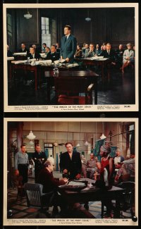 4r0832 WRECK OF THE MARY DEARE 2 color 8x10 stills 1959 cool images of Gary Cooper, Charlton Heston!