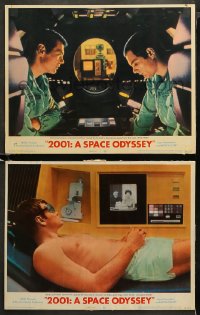 4r0638 2001: A SPACE ODYSSEY 2 LCs 1968 Lockwood receives birthday greetings, talks with Dullea!