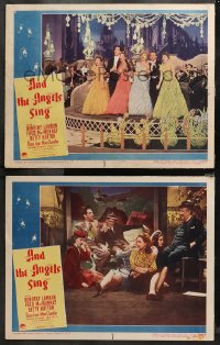 4r0644 AND THE ANGELS SING 2 LCs 1944 Dorothy Lamour, Betty Hutton, Diana Lynn & Mimi Chandler!