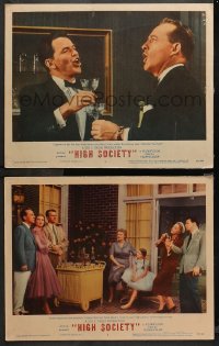 4r0714 HIGH SOCIETY 2 LCs 1956 images of Frank Sinatra, Bing Crosby, Grace Kelly & Celeste Holm!