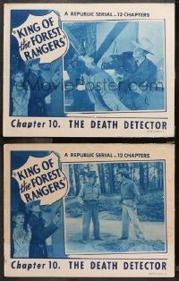 4r0727 KING OF THE FOREST RANGERS 2 chapter 10 LCs 1946 western cowboy action, The Death Detector!