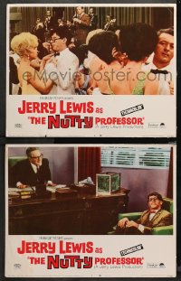 4r0744 NUTTY PROFESSOR 2 LCs R1967 wacky Jerry Lewis directs & stars w/pretty Stella Stevens!