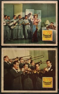 4r0764 SPRINGTIME IN THE ROCKIES 2 LCs 1942 Payne watches Miranda dancing with Latin group + band!