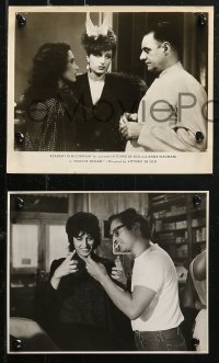 4r1055 ANNA MAGNANI 10 from 7.5x9.5 to 8x10 stills 1950s-1960s w/ one candid from Fugitive Kind!