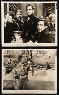 4r0922 BUCCANEER 25 deluxe 8x10 key book stills 1938 DeMille, Fredric March & pretty Franciska Gaal!
