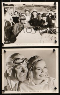 4r0967 BURN 'EM UP O'CONNOR 17 8x10 stills 1939 great images of Dennis O'Keefe in race car & more!