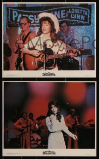 4r0860 COAL MINER'S DAUGHTER 3 8x10 mini LCs 1980 Sissy Spacek as Loretta Lynn, Tommy Lee Jones!