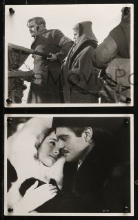 4r1292 DOCTOR ZHIVAGO 4 8x10 stills 1965 all with Omar Sharif & Julie Christie, David Lean classic!