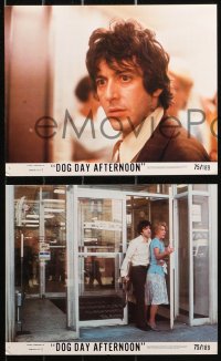 4r0841 DOG DAY AFTERNOON 8 8x10 mini LCs 1975 Al Pacino, Durning, Lumet bank robbery crime classic!
