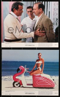 4r0843 FLAMINGO KID 8 8x10 mini LCs 1984 great images of young Matt Dillon & sexy Janet Jones!
