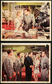 4r0814 FORBIDDEN PLANET 6 color 8x10 stills 1956 sexy Anne Francis, Robby the Robot, Nielson!