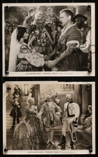 4r1299 GENERAL CRACK 4 8x10 stills 1930 John Barrymore as the 18th century soldier of fortune!