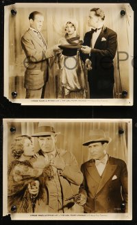 4r1301 GIRL FROM CHICAGO 4 8x10 stills 1927 sexy Myrna Loy with Conrad Nagel & Russell, ultra rare!
