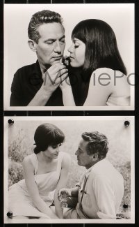 4r1250 IN THE COOL OF THE DAY 5 8x10 stills 1963 star-crossed lovers Jane Fonda & Peter Finch!