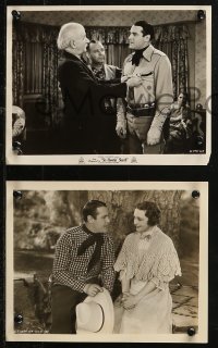 4r1363 KEN MAYNARD 3 8x10 stills 1930s cool wacky & romantic cowboy western images of the star!
