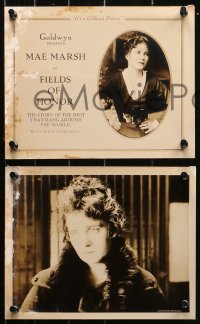 4r1155 FIELDS OF HONOR 7 8x10 LCs 1918 Ralph Ince, World War I, Mae & Marguerite Marsh, ultra rare!