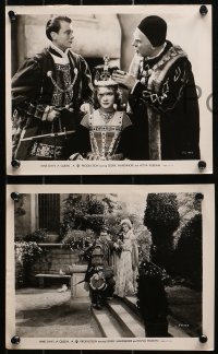 4r1070 NINE DAYS A QUEEN 10 8x10 stills 1936 Cedric Hardwicke, Nova Pilbeam as Lady Jane Grey!
