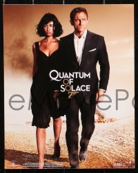 4r0834 QUANTUM OF SOLACE 12 8x10 mini LCs 2008 Daniel Craig as James Bond + sexy Olga Kurylenko!