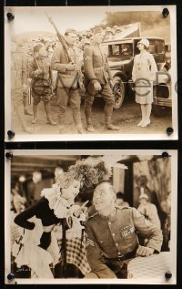 4r1102 ROOKIES 9 8x10 stills 1927 soldiers Arthur & Dane with beautiful sexy flapper Marceline Day!