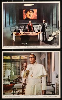 4r0796 SHOES OF THE FISHERMAN 16 color 8x10 stills 1969 Pope Anthony Quinn, David Janssen, Olivier