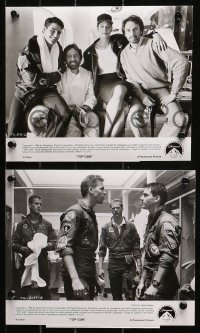 4r1318 TOP GUN 4 8x10 stills 1986 many images of fighter pilot Tom Cruise, McGillis & top cast!