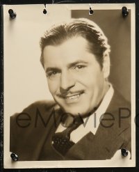 4r1275 WARNER BAXTER 5 from 7x9 to 8x10 stills 1930s wonderful portrait images of the star!