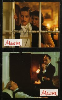 4r0873 MAURICE 8 color English FOH LCs 1987 Hugh Grant, gay romance by James Ivory & Ismail Merchant!