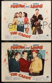 4r0058 CADDY 8 LCs 1953 screwballs Dean Martin & Jerry Lewis, Donna Reed, Barbara Bates, complete!