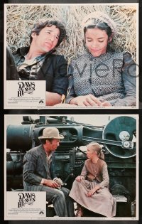 4r0088 DAYS OF HEAVEN 8 LCs 1978 Richard Gere, Brooke Adams, Sam Shepard, directed by Terence Malik!
