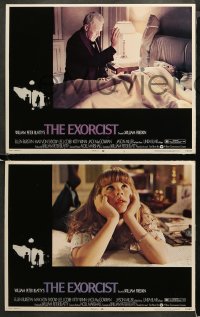 4r0111 EXORCIST 8 LCs 1974 William Friedkin classic, Ellen Burstyn, possessed Linda Blair!