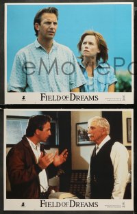 4r0120 FIELD OF DREAMS 8 LCs 1989 Kevin Costner baseball classic, Amy Madigan!
