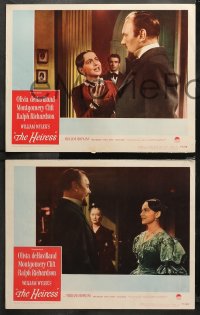 4r0154 HEIRESS 8 LCs 1949 Olivia de Havilland, Montgomery Clift, Miriam Hopkins, Ralph Richardson!