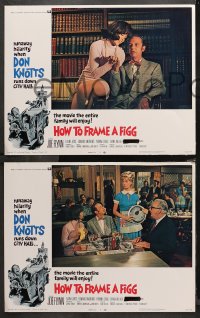4r0160 HOW TO FRAME A FIGG 8 LCs 1971 Joe Flynn, wacky comedy images of Don Knotts!