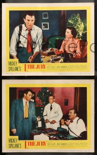 4r0432 I, THE JURY 6 LCs 1953 Mickey Spillane crime thriller, Biff Elliot as Mike Hammer!