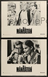 4r0202 MANHATTAN 8 LCs 1979 classic Woody Allen, Meryl Streep & Diane Keaton, Mariel Hemingway!