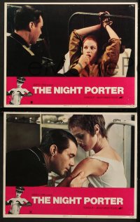 4r0486 NIGHT PORTER 5 LCs 1975 Cavani's Il Portiere di notte, Dirk Bogarde, Charlotte Rampling!