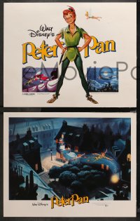 4r0242 PETER PAN 8 LCs R1982 Walt Disney animated cartoon fantasy classic, great images!