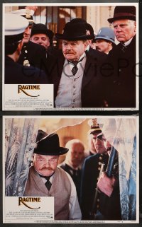 4r0255 RAGTIME 8 LCs 1981 James Cagney, Mary Steenburgen, Howard Rollins, Elizabeth McGovern!