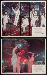 4r0616 SATURDAY NIGHT FEVER 3 int'l LCs 1977 great images of disco dancer John Travolta!