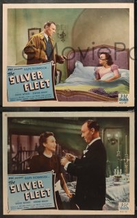 4r0619 SILVER FLEET 3 LCs 1945 Michael Powell & Emeric Pressburger, Dutch fighting Nazis in WWII!