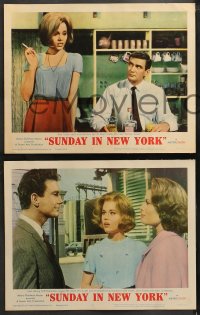 4r0310 SUNDAY IN NEW YORK 8 LCs 1964 Rod Taylor & sexy Jane Fonda, Cliff Robertson, Jo Morrow!