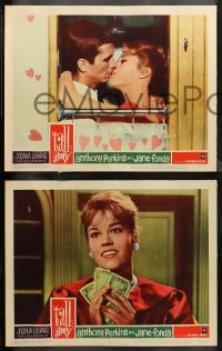 4r0313 TALL STORY 8 LCs 1960 basketball player Anthony Perkins & sexy young Jane Fonda!