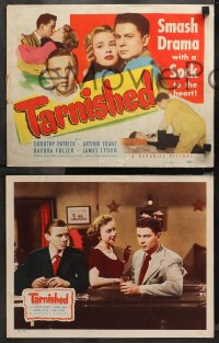 4r0314 TARNISHED 8 LCs 1950 Dorothy Patrick, Arthur Franz & Babra Fuller in smash drama!
