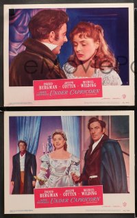 4r0629 UNDER CAPRICORN 3 LCs 1949 pretty Ingrid Bergman & Michael Wilding, Alfred Hitchcock!