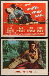 4r0344 UNTIL THEY SAIL 8 LCs 1957 awful things happen when a soldier returns & his wife's unfaithful