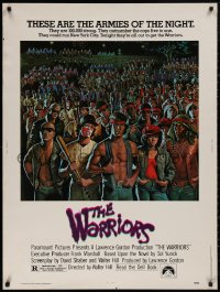 4s0075 WARRIORS 30x40 1979 Walter Hill, David Jarvis artwork of the armies of the night!