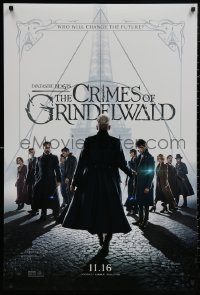 4s0914 FANTASTIC BEASTS: THE CRIMES OF GRINDELWALD teaser DS 1sh 2018 who will change the future?