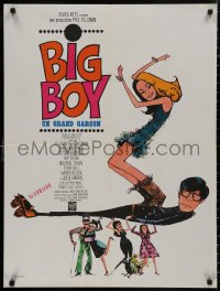 4s0624 YOU'RE A BIG BOY NOW French 24x32 1967 Francis Ford Coppola odyssey of a young sex-crazed youth!